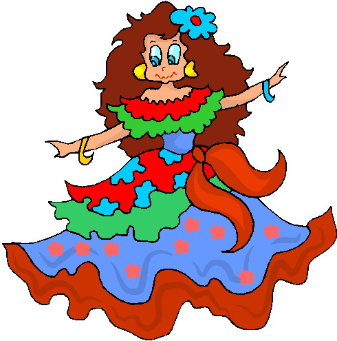 Dancing clip art