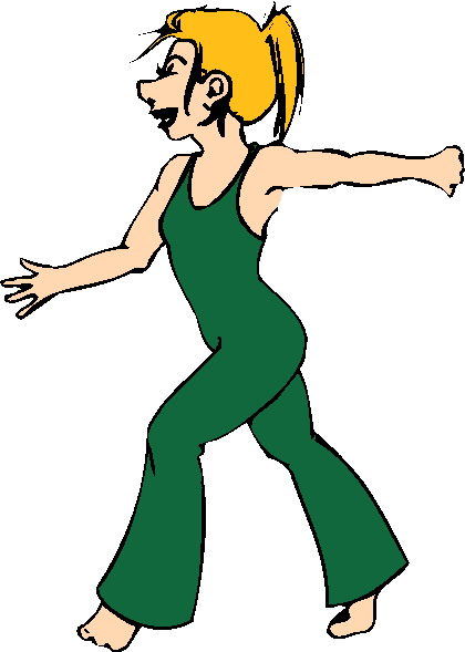 Dancing clip art