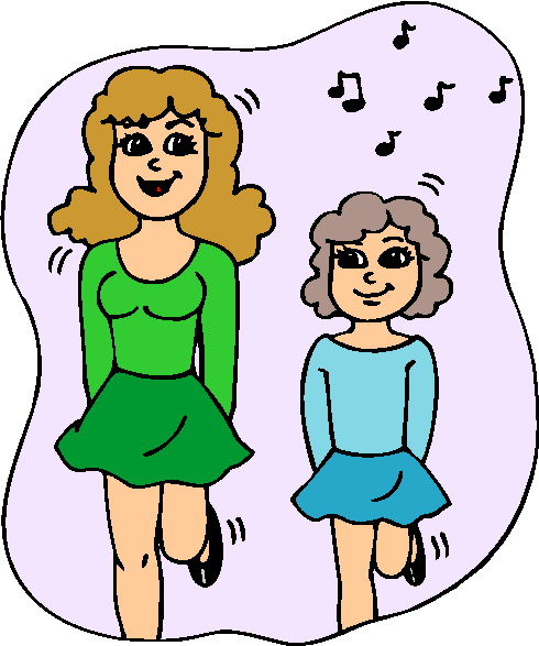 Dancing clip art