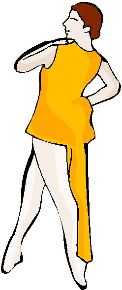 Dancing clip art