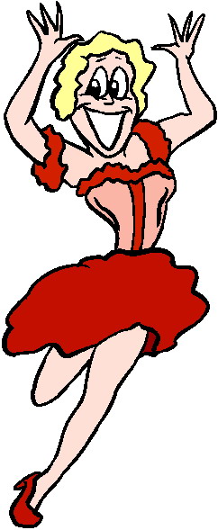 Dancing clip art