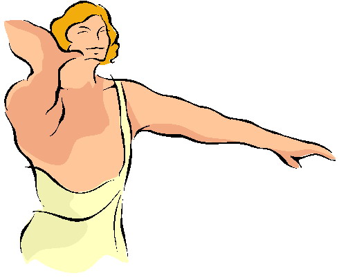 Dancing clip art