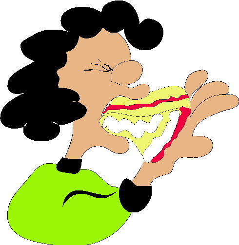 Eating clip art