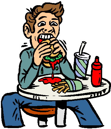 Eating clip art