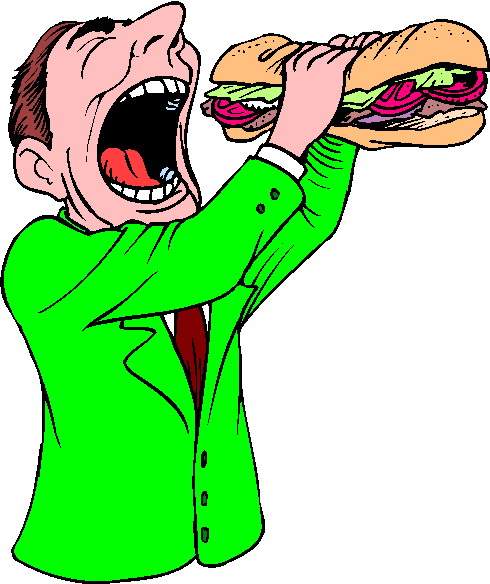 Eating clip art