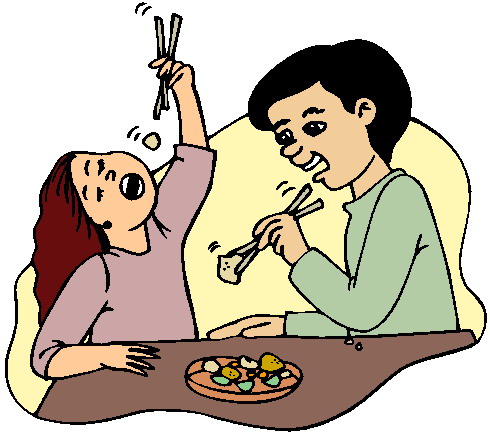 Eating clip art