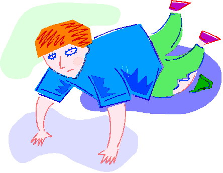 Falling clip art