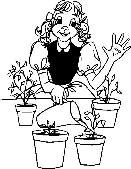 Gardening clip art