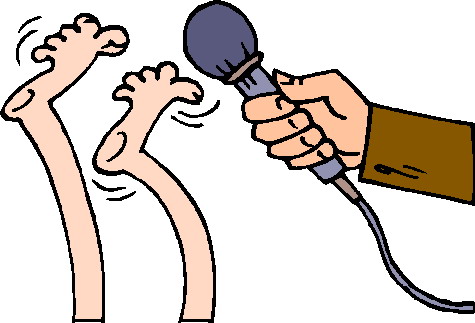 Interviewing clip art