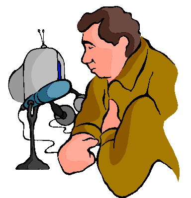 Interviewing clip art