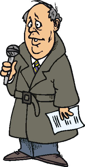 Interviewing clip art