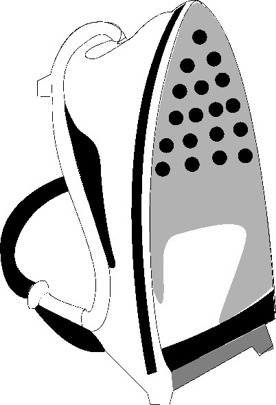 Ironing clip art