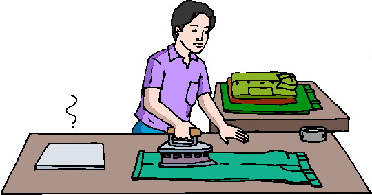 Ironing clip art