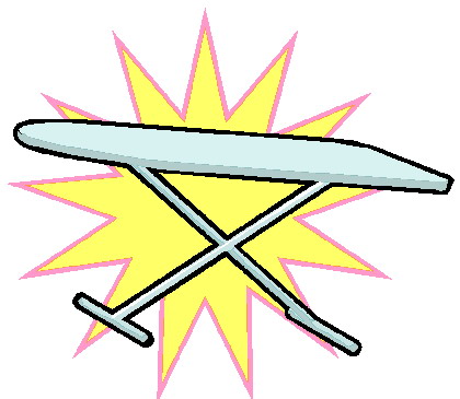 Ironing clip art