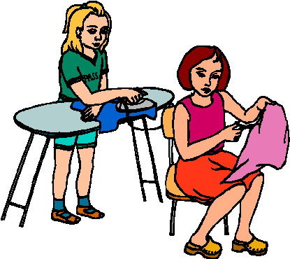 Ironing clip art