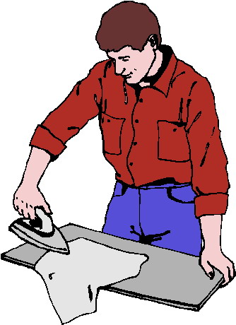 Ironing clip art