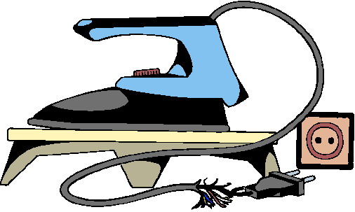 Ironing clip art