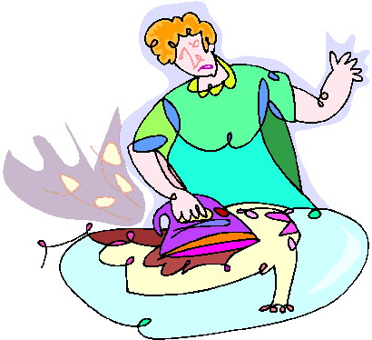 Ironing clip art