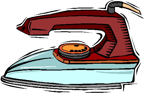 Ironing clip art