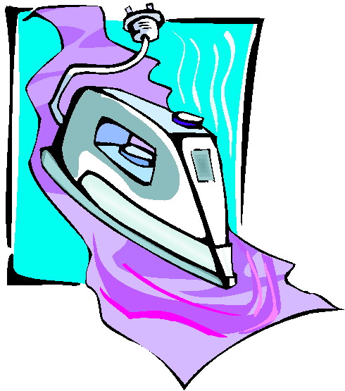 Ironing clip art