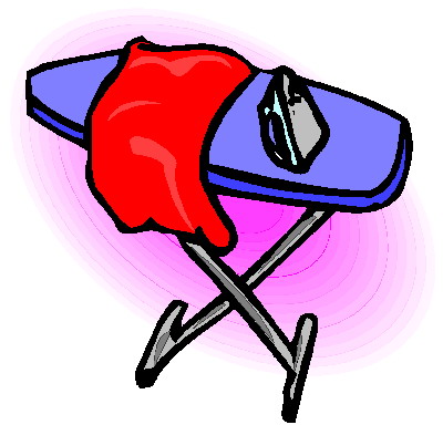 Ironing clip art