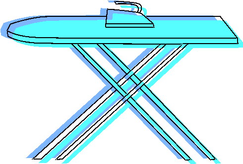 Ironing clip art