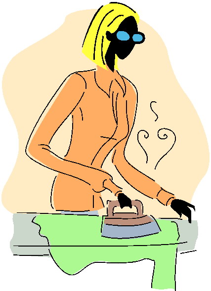 Ironing clip art