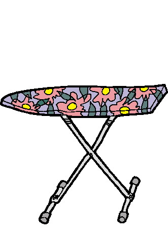 Ironing clip art