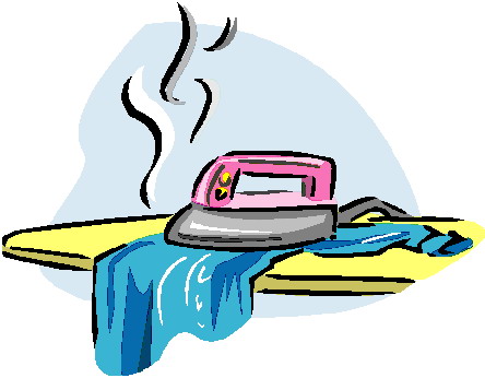 Ironing clip art