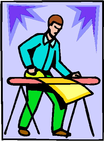 Ironing clip art