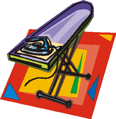 Ironing clip art