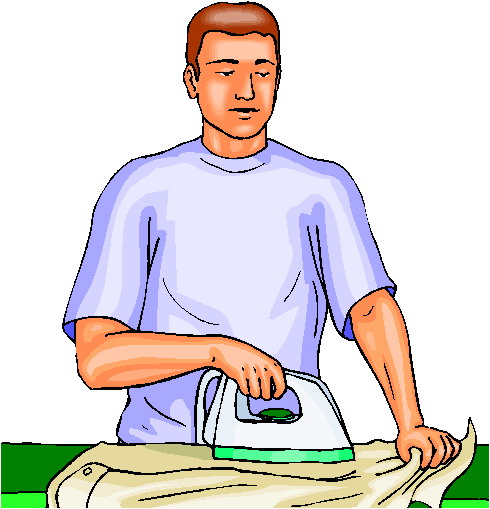 Ironing clip art