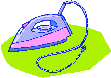 Ironing clip art