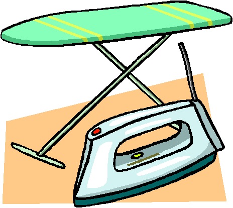 Ironing clip art