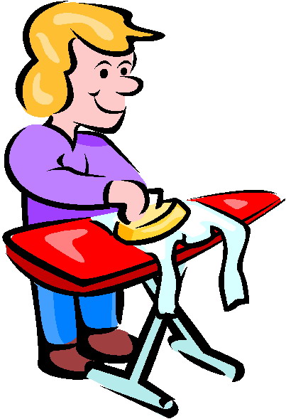 Ironing clip art