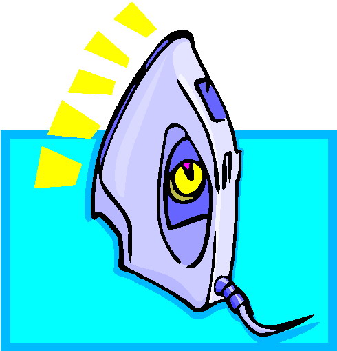 Ironing clip art