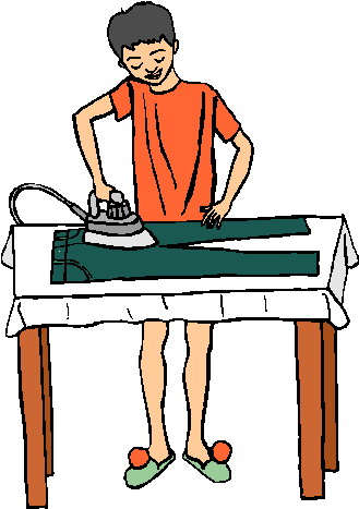 Ironing clip art