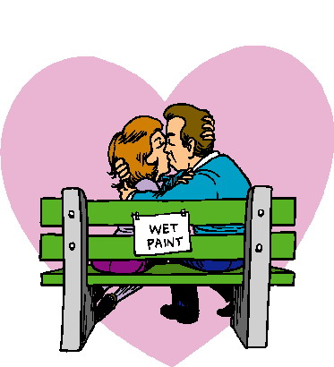 Kissing clip art