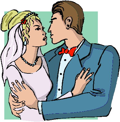 Kissing clip art