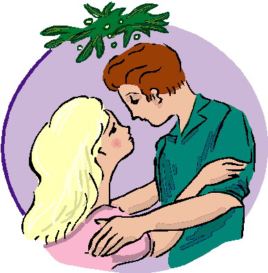 Kissing clip art