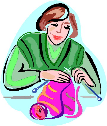 Knitting clip art