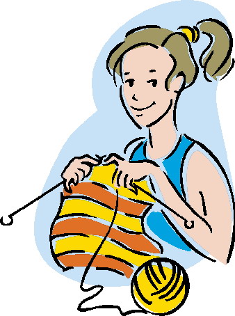 Knitting clip art