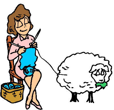 Knitting clip art