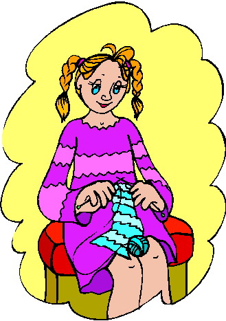 Knitting clip art