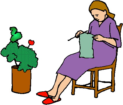 Knitting clip art