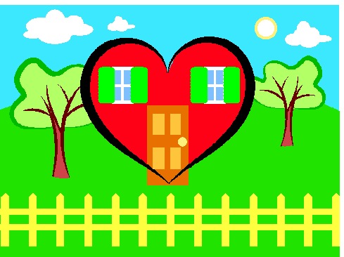 Living together clip art