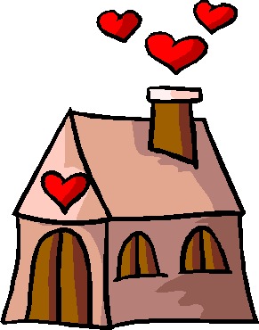 Living together clip art