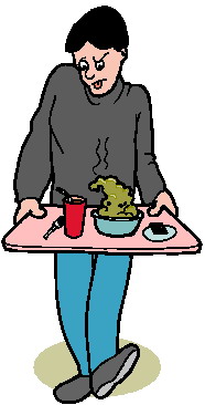 Lunching clip art