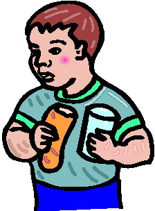 Lunching clip art