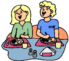 Lunching clip art